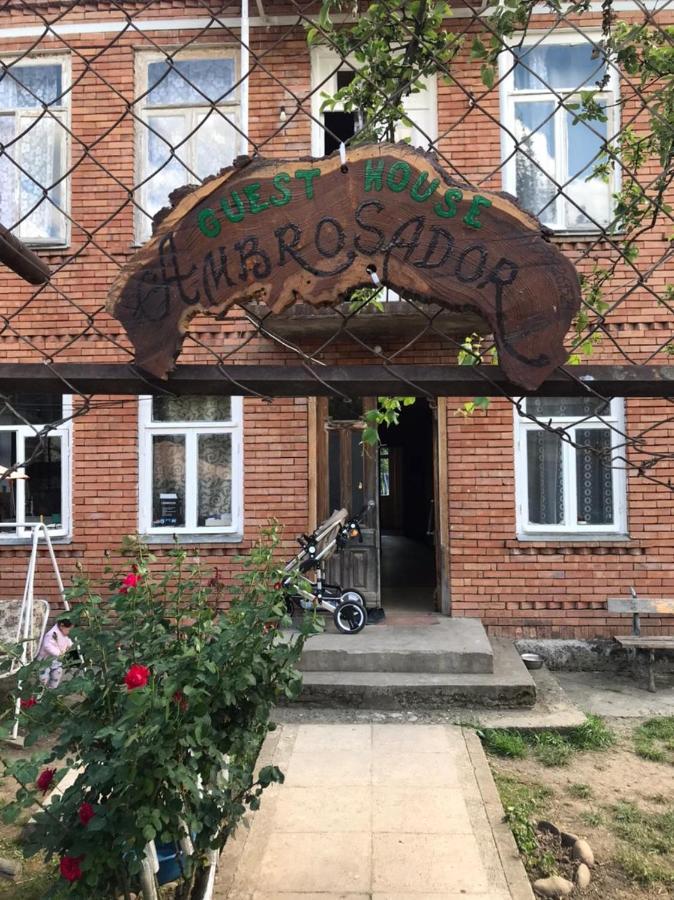 Ambrosador Guest House Ambrolauri Ngoại thất bức ảnh
